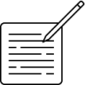 writing article icon