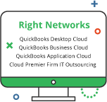 right networks quickbooks partnership badges