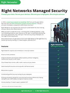 Right Networks Managed Security